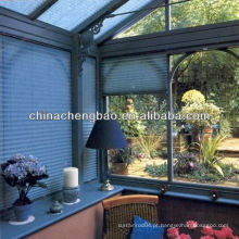 China rendas cortinas de janela plissadas